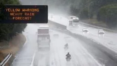 Alerta de chuva intensa com duas tempestades atingindo Escócia